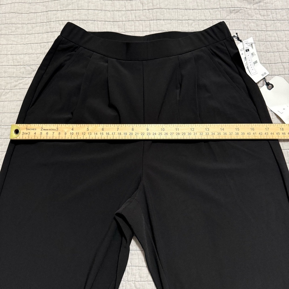 Leith Women's Black Pleat Front Trouser Size XS - Picture 6 of 9